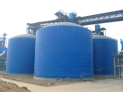 古交水泥钢板库改造