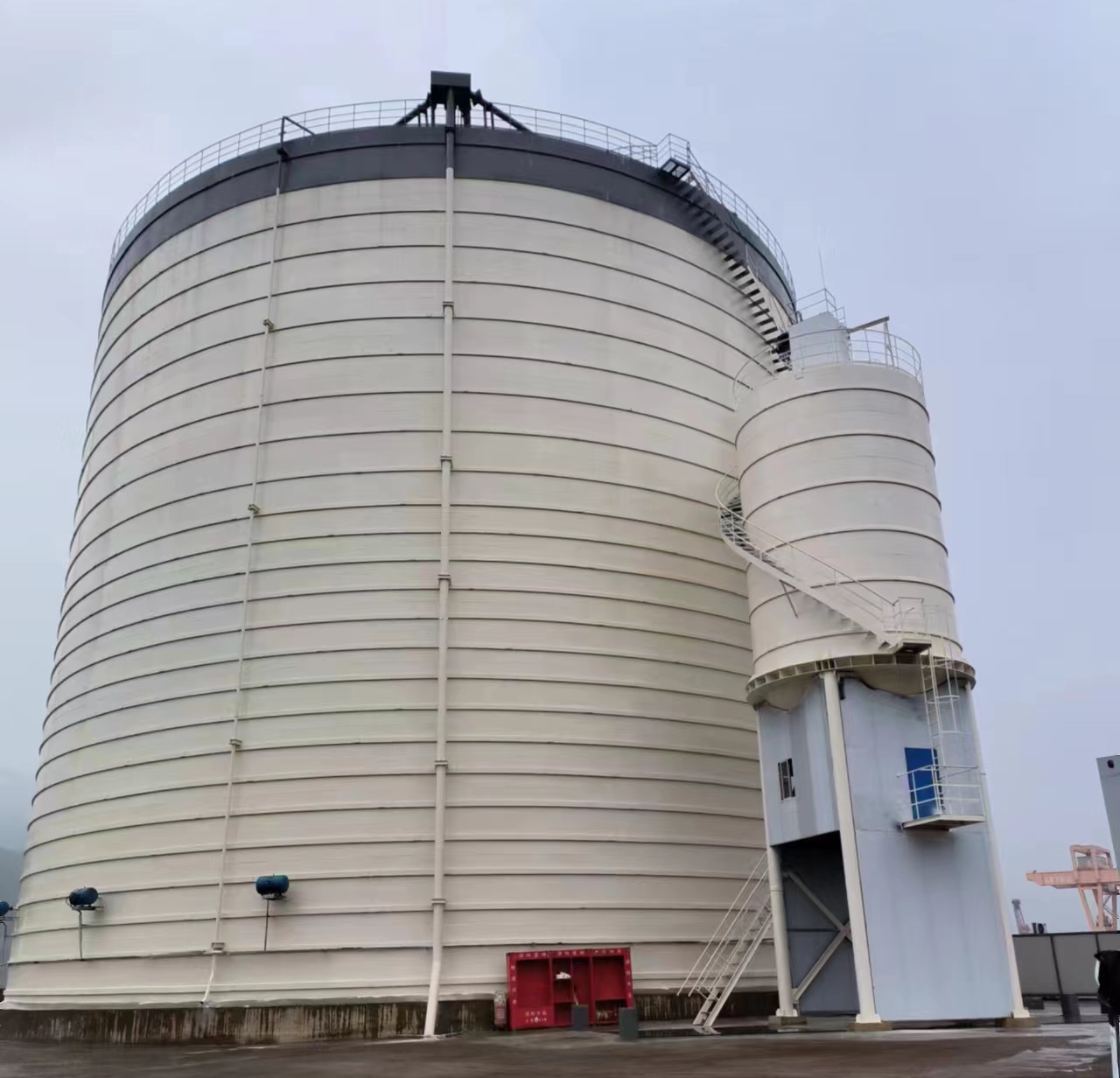 古交10万吨水泥钢板库