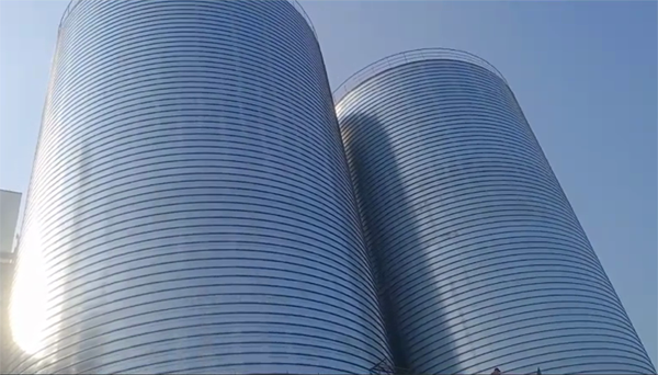 古交2座混凝土高架卷板仓